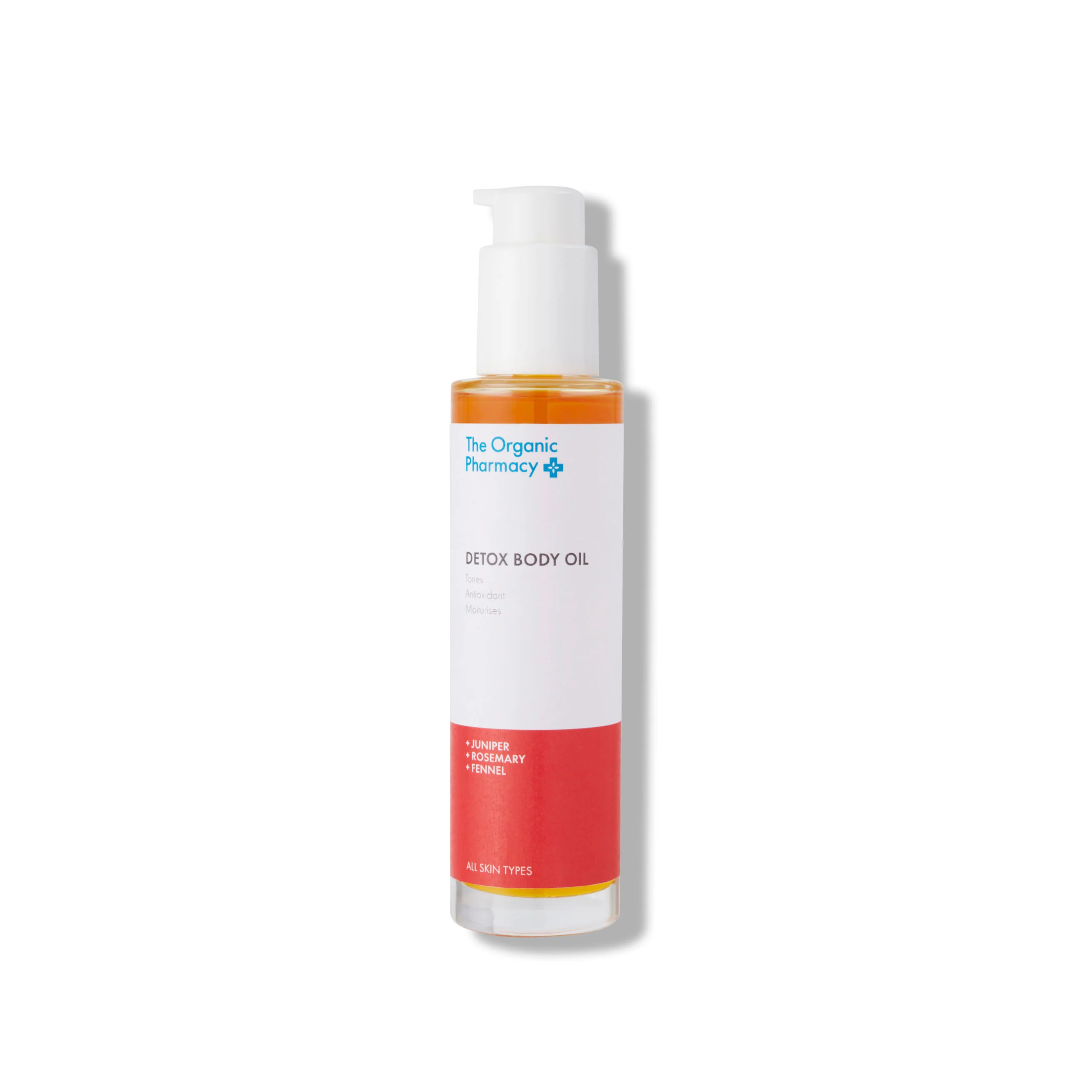 THE ORGANIC PHARAMCY Detox Body Oil for Cellulite, Firming & Skin Toning 100ml  ذا اوركانك فارمسي زيت مرطب للجسم يحسن مظهر السيلوليت ويعزز مرونة الجسم 