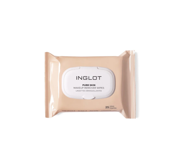 INGLOT Pure Skin Makeup Remover Wipes  انجلوت منادية للإزالة المكياج
