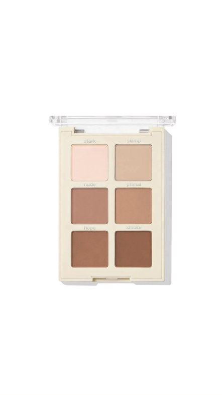 HEARTS ESSENTIAL ARTISTRY EDIT EYESHADOW PALETTE - 01 SOFT SAND هارتس باليت ظلال العيون