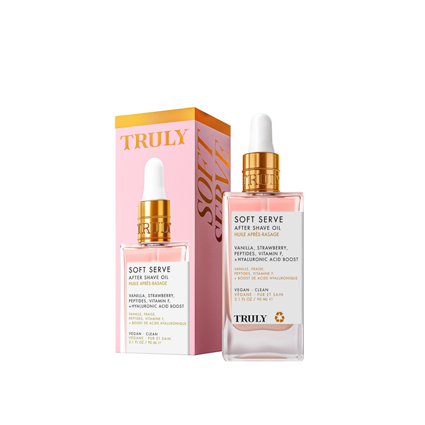 TRULY Soft Serve After Shave Oil 90ml  ترولي زيت مخصص للعناية بالبشرة بعد الحلاقة