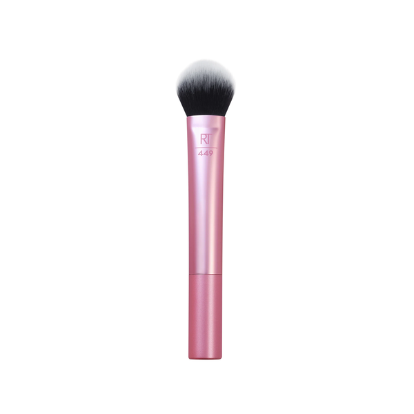 REAL TECHNIQUES Tapered Cheek Makeup Brush ريل تكنيك فرشاة مكياج لتطبيق ودمج أحمر الخدود