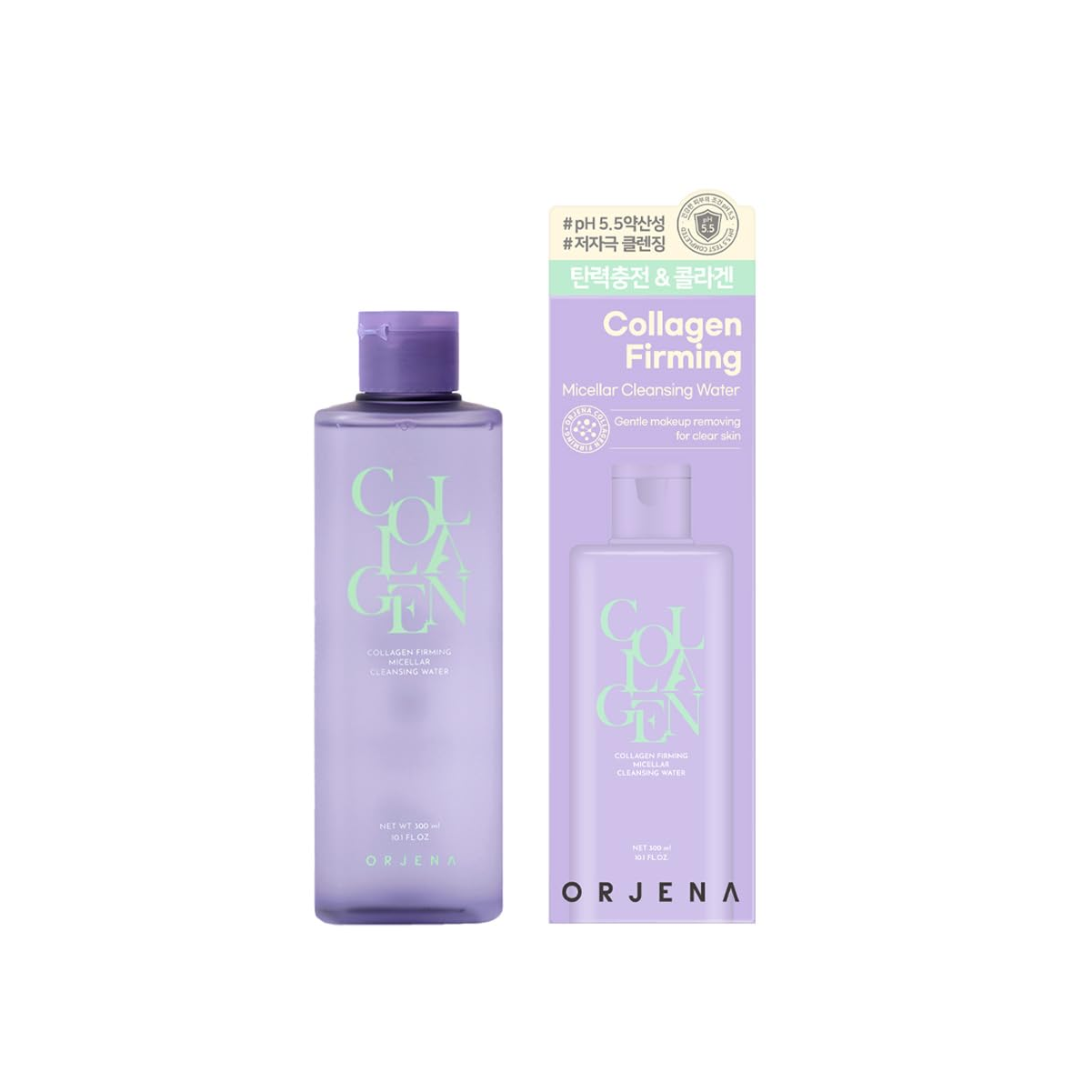 ORJENA Micellar Water Makeup Remover 300ml  اورجينا ميسيلار مزيل مكياج مرطب للبشرة