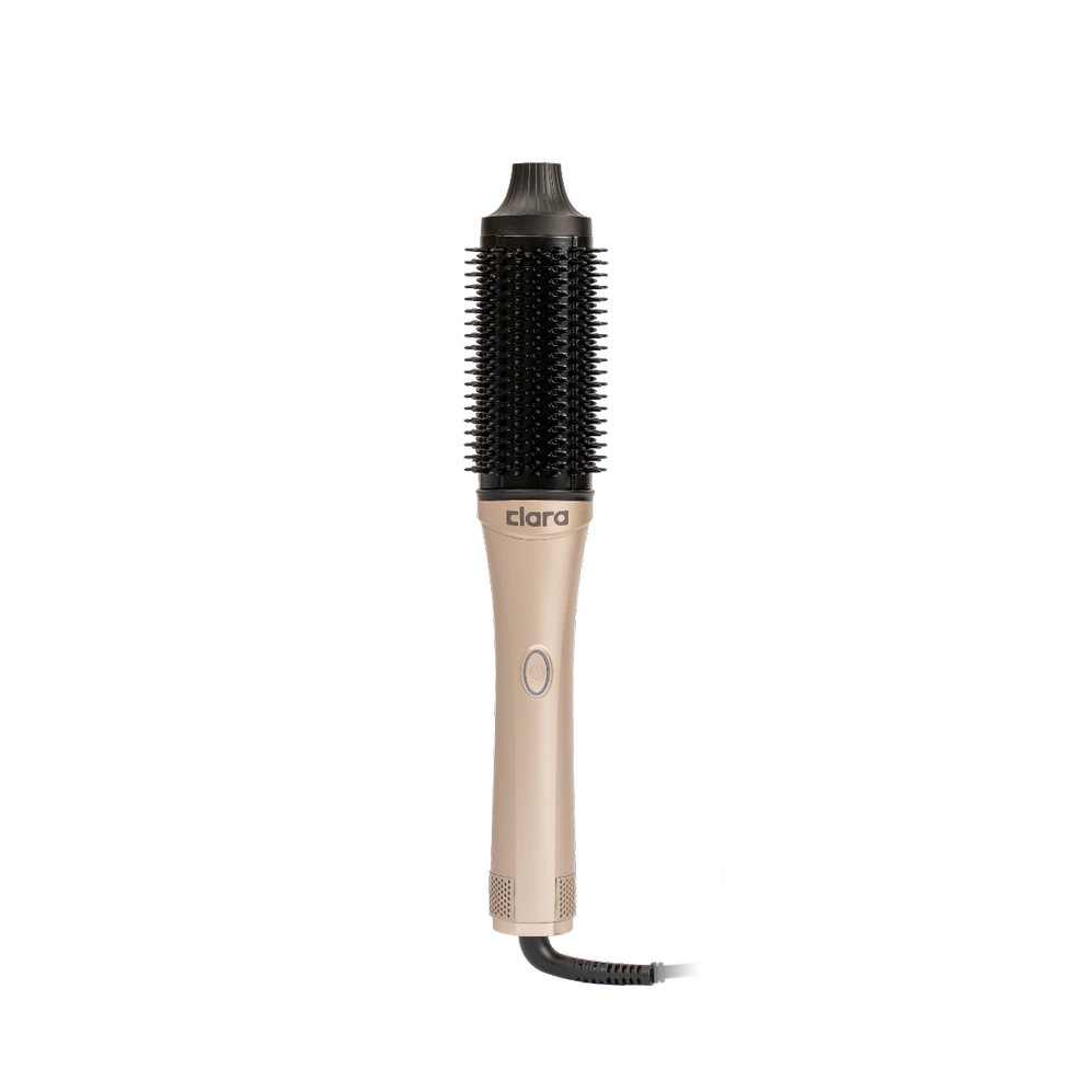 CLARA AIR GLOW BRUSH - GOLD C10 كلارا جهاز تصفيف وتجفيف الشعر باللون الذهبي