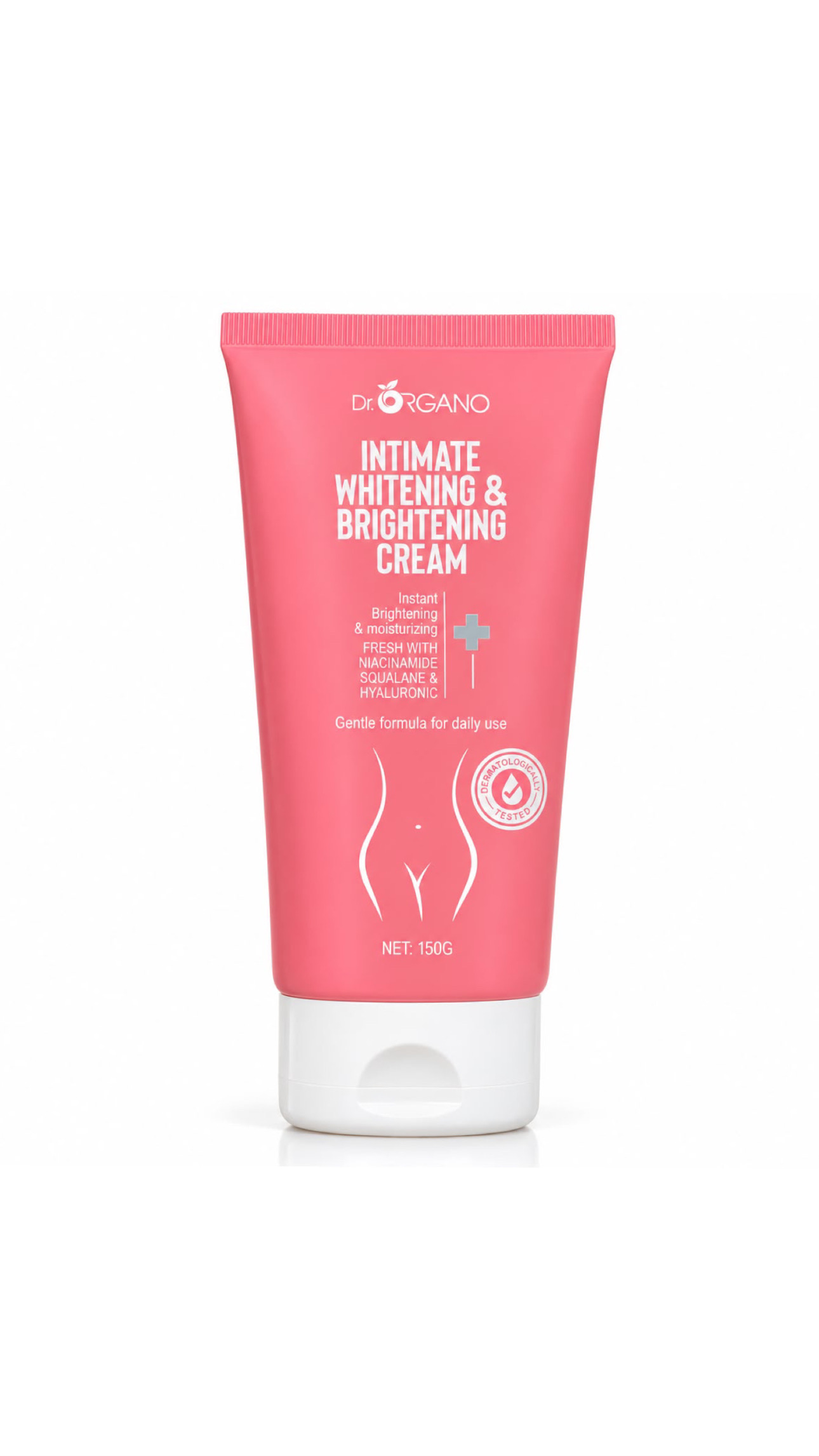 DR. ORGANO INTIMATE WHITENING & BRIGHTENING CREAM دكتور أورگانو كريم تفتيح وترطيب المناطق الحساسة