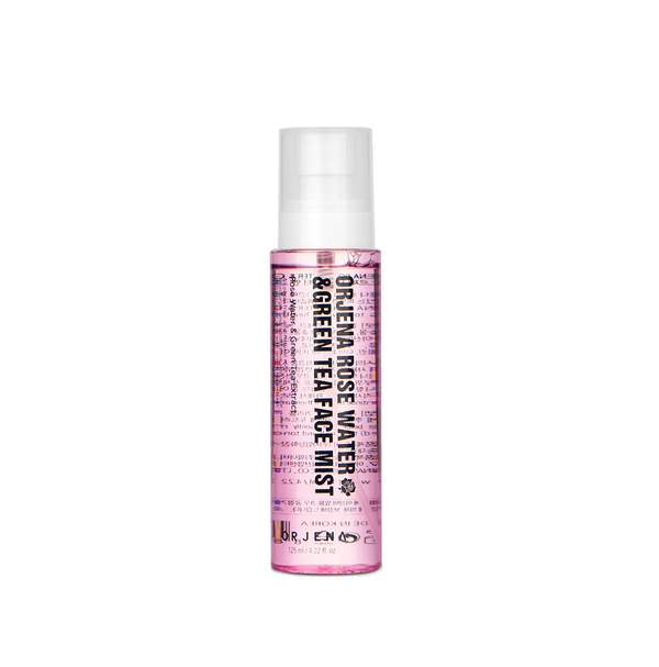 ORJENA Rose Water & Green Tea Face Mist 125ml  اورجينا رذاذ ينعش البشرة ويحسن ملمسها غني بماء الورد ومستخلص الشاي الأخضر 