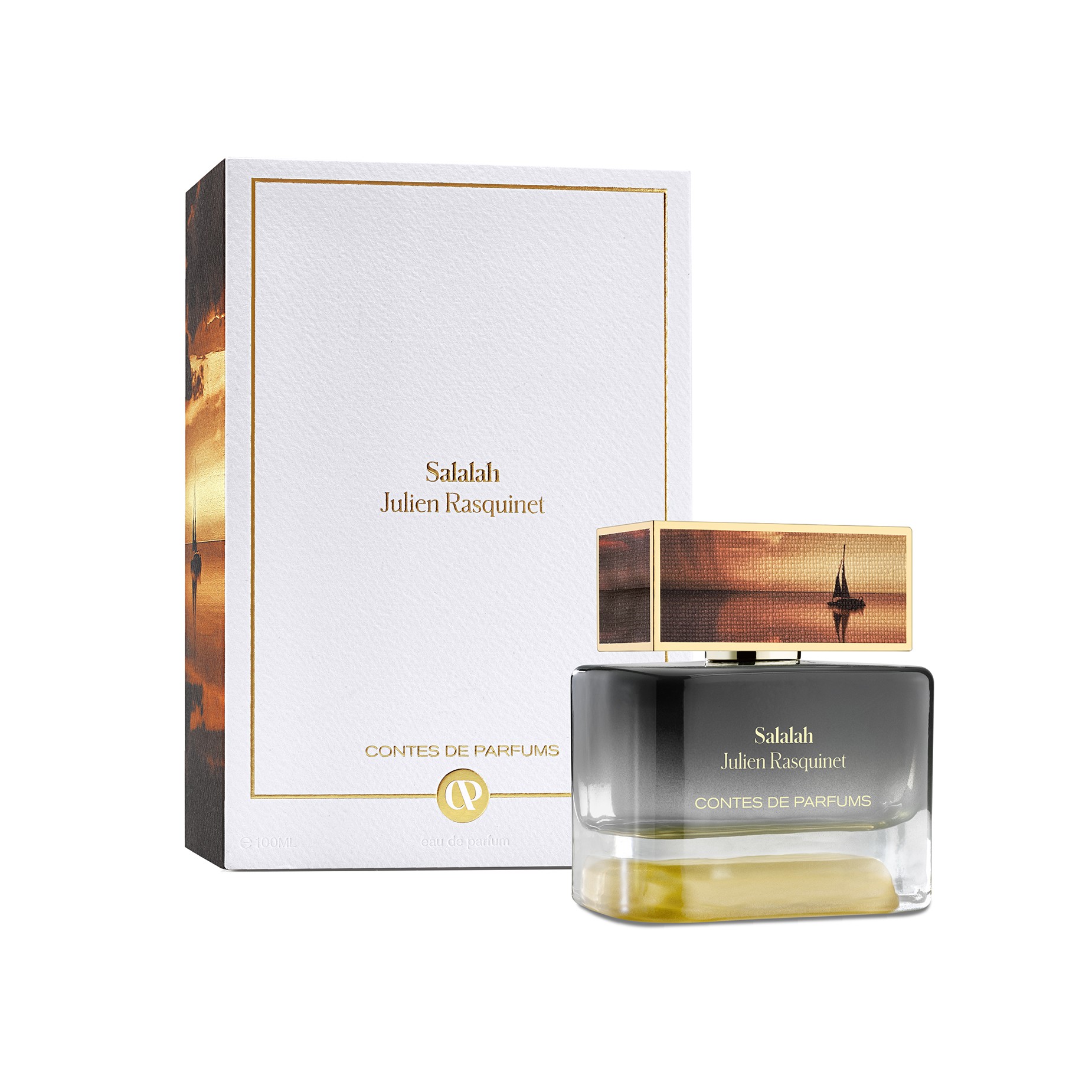 CONTES DE PARFUMS Salalah Julien Rasquinet Eau De Parfum Unisex 100ml كانتي دي بارفامس عطر للرجال و النساء