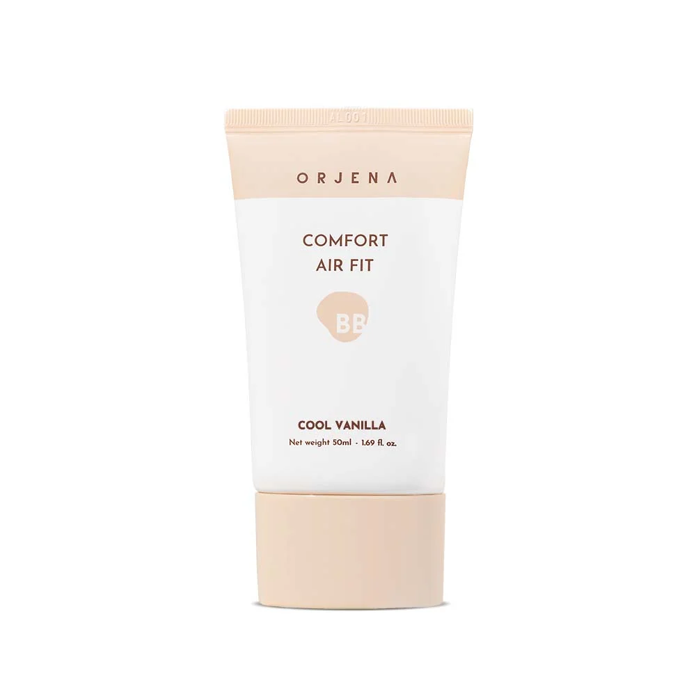 ORJENA Comfort Air Fit BB Cream 50ml - Cool Vanilla  اورجينا بي بي كريم بلمسة طبيعية ناعمة