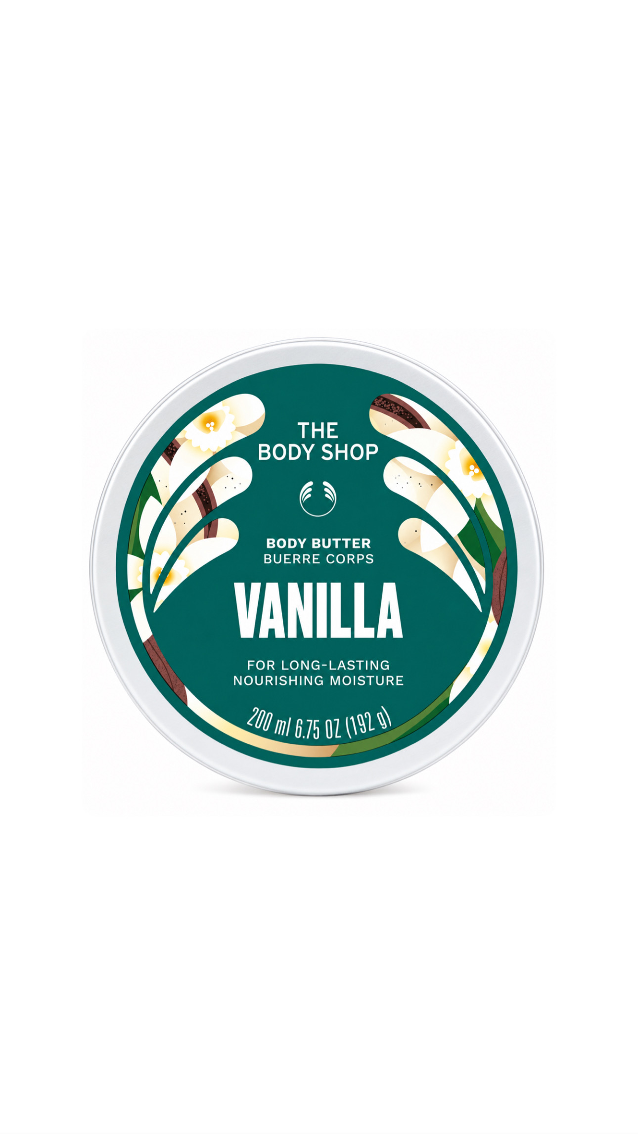 THE BODY SHOP BODY BUTTER VANILLA 200ml ذا بدي شوب زبدة مرطبة ومغذية للجسم بخلاصة الڤانيليا