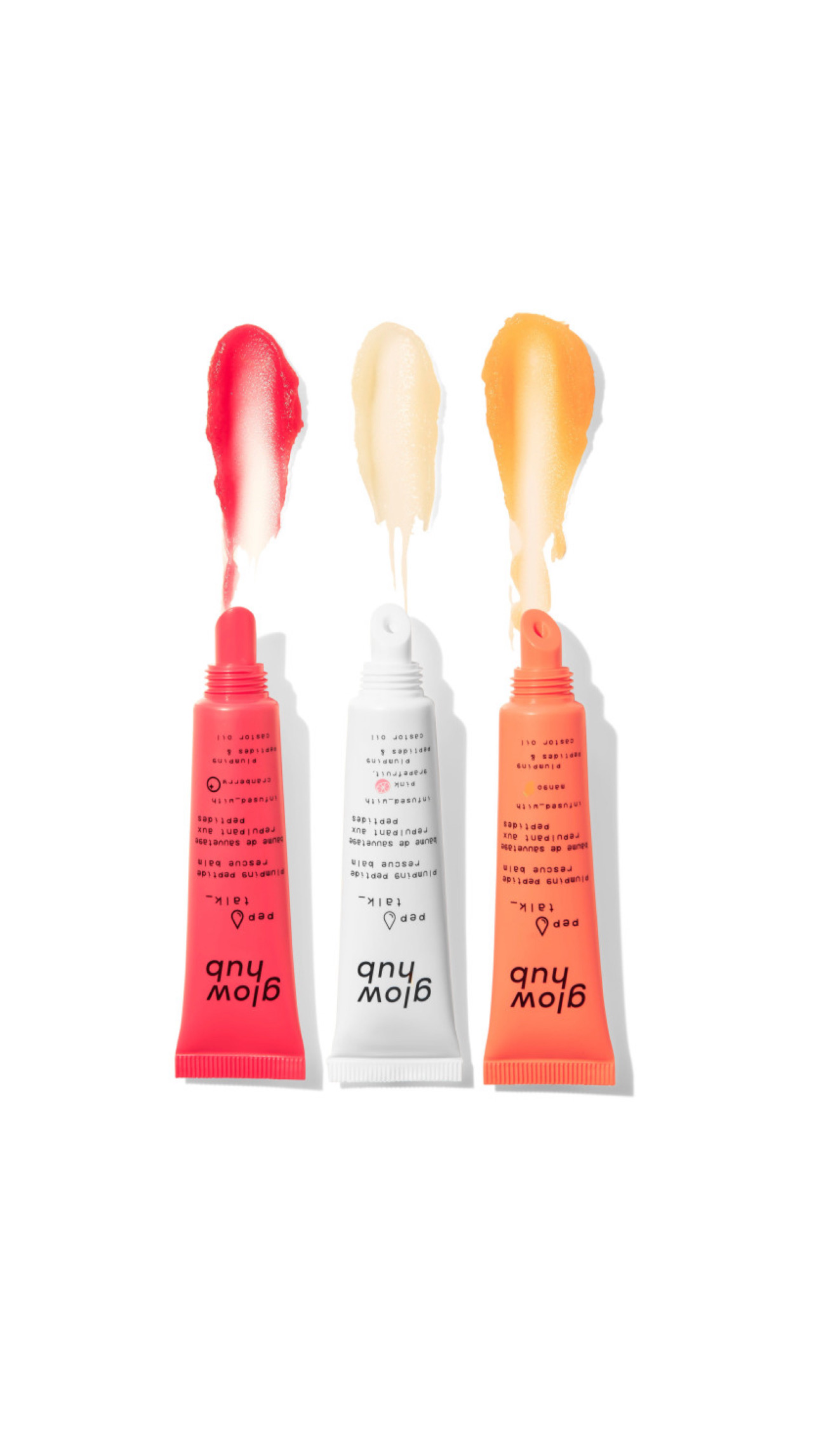GLOW HUB PEP TALK PLUMPING PEPTIDE RESCUE BALM كلوهوب مرطب مغذي لتكبير الشفاه