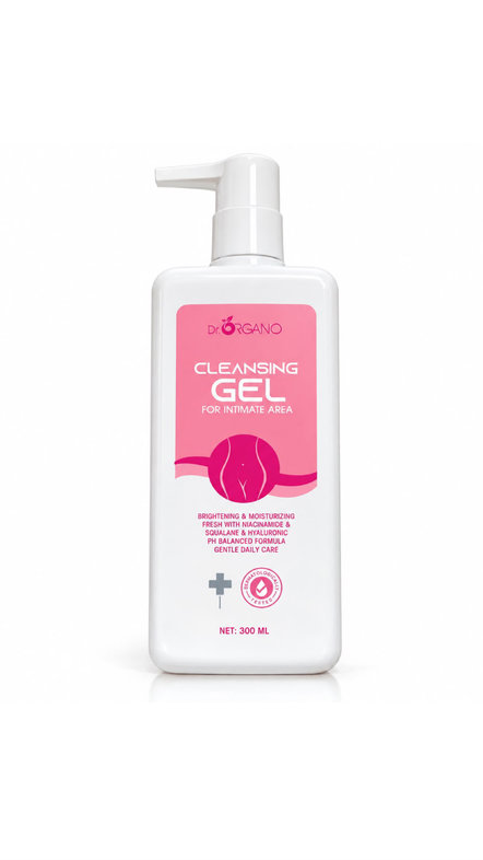 DR. ORGANO CLEANSING GEL FOR INTIMATE AREA 300ml دكتور أورگانو غسول جل للعناية بالمناطق الحساسة
