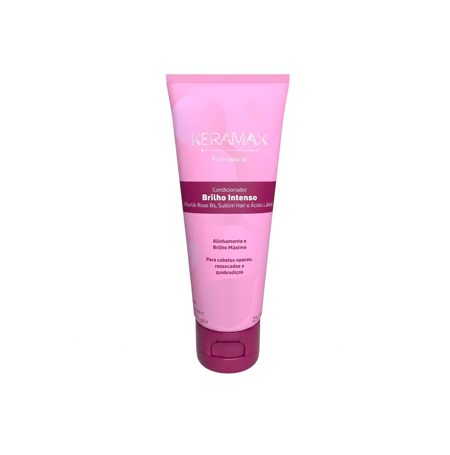 KERAMAX PROFESSIONAL Brilho Intenso 250ml كيراماكس بلسم يغذي الشعر ويصلح التلف ويقلل الجفاف