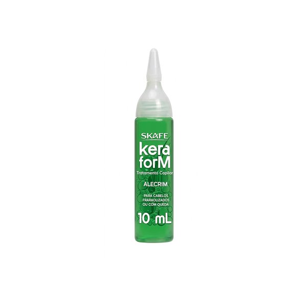 SKAFE Keraform Tratamento Capilar Alecrim 10ml سكافي سيروم يساعد على تقليل التساقط والقشرة والزيوت
