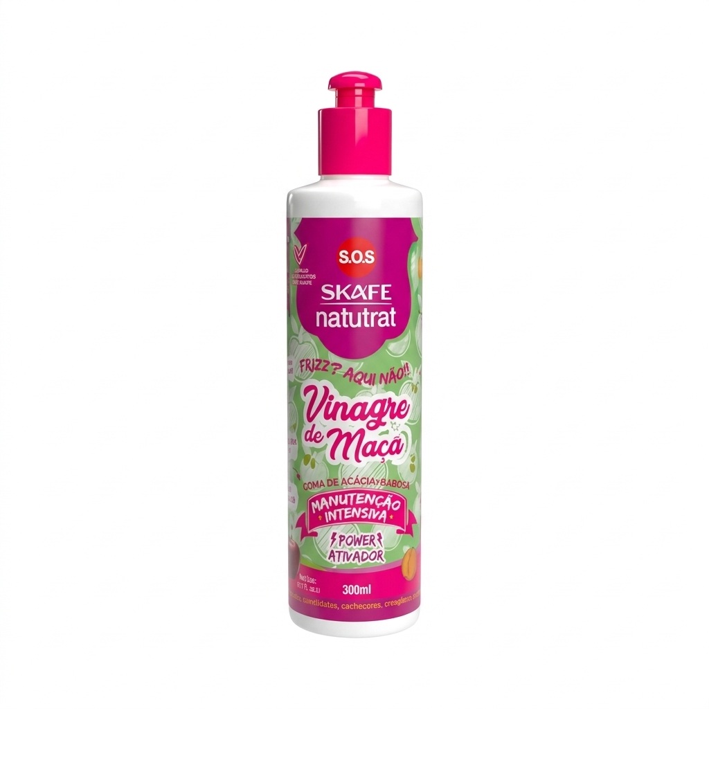 SKAFE Natutrat S.O.S Vinegar de Maca Manutencao Intensma 300ml سكافي كريم مرطب للشعر الهش و المتشابك 