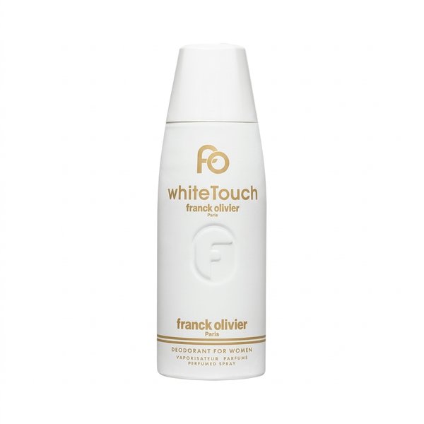 FRANCK OLIVIER White Touch Deodorant For Women 250ml فرانك اوليفر بخاخ مزيل عرق للنساء بنفحات الورد والليمون