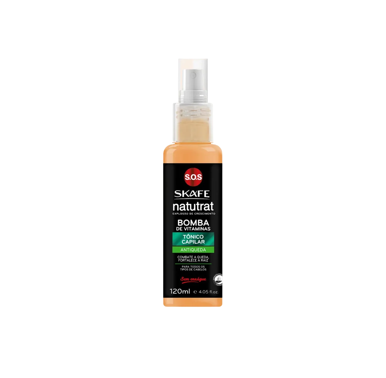 SKAFE SOS Natutrat Bomba De Vitaminas Tonico Capilar Antiqueda 120ml سكافي تونر يدعم فروة الرأس ويقوّي الشعر الضعيف