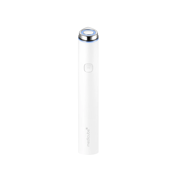 MEDICUBE Mini Booster Pro Plus - White   ميدكيوب جهاز مصمم لتعزيز امتصاص منتجات العناية بالبشرة ومنحها مظهراً أكثر إشراقاً ونضارة