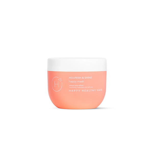 HX3 Happy Mask Nourish & Shine Argan and Macadamia oils 200ml  ماسك يرطب الشعر بعمق ويغذيه غني بزيت الأرغان وزيت المكاديميا