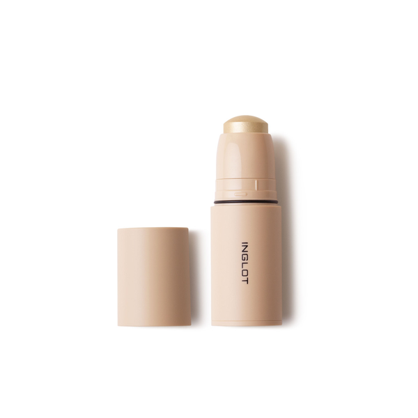 INGLOT Cream Stick Highlighter  هايلايتر ستك كريمي يمنح البشرة إشراقة طبيعية ولمعة لؤلؤية مخملية