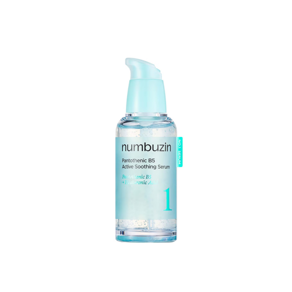 NUMBUZIN No.1 Pantothenic B5 Active Soothing Serum 50ml  نومبوزين سيروم يرطب البشرة وينظم افراز الدهون غني بالبانتوثينيك أسيد والنياسيناميد