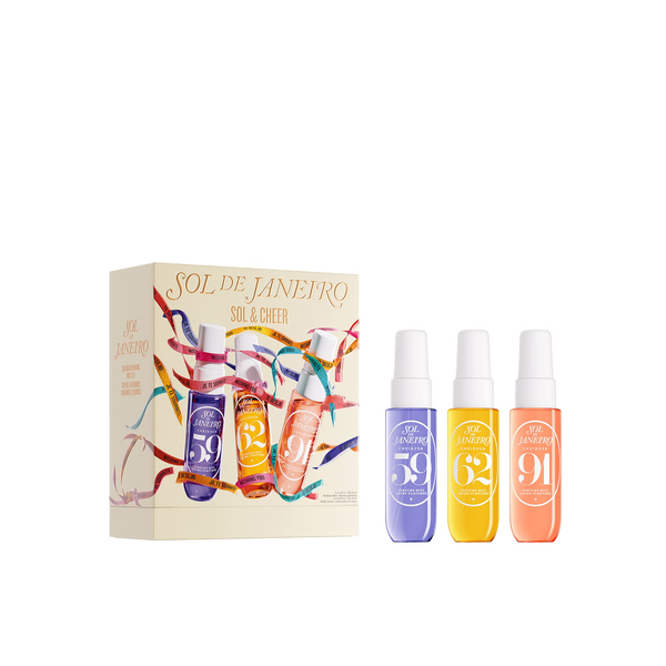 SOL DE JANEIRO SOL & CHEER Set (30ml x 3) سول دي جانيرو مجموعة عطور للجسم