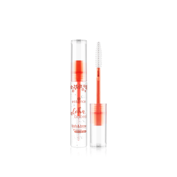 ESENCE aloha, babes! Gel Mascara for lashes and brows - 01  اسنس مسكارا شفافة لتثبيت الحواجب والرموش
