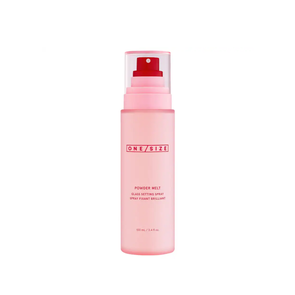 ONE SIZE Powder Melt Glass Setting Spray 100ml  وان سايز بخاخ تثبيت المكياج