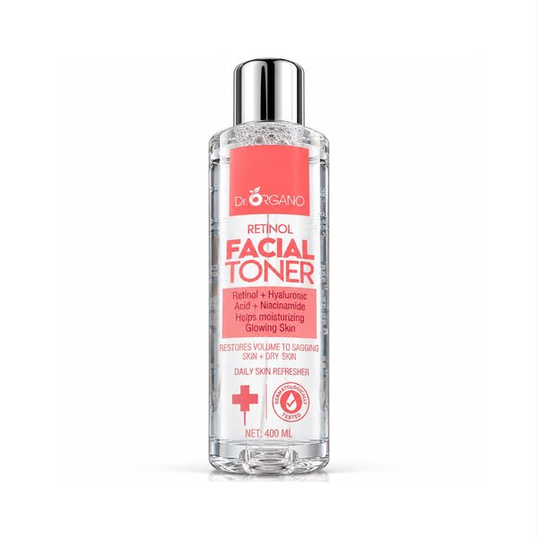 DR. ORGANO RETINOL FACIAL TONER 400ml دكتور أورگانو تونر الريتينول للعناية بالبشرة