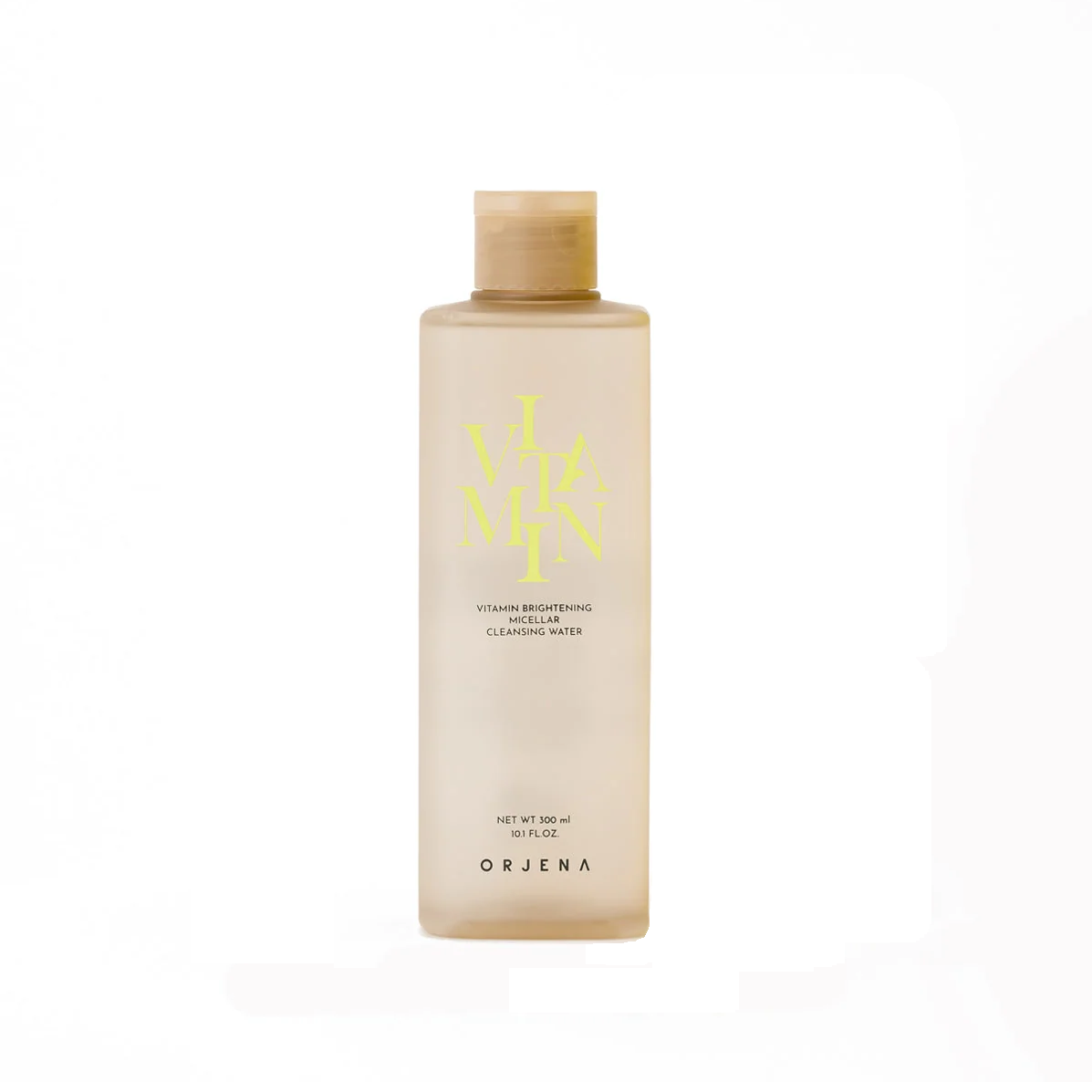 ORJENA Vitamin Brightening Micellar Cleansing Water 300ml  اورجينا ميسيلار مزيل مكياج يرطب ويعزز اشراقة البشرة غني بالنياسيناميد