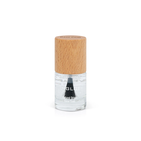 INGLOT Natural Origin Base Coat 8ml  انجلوت طبقة اساسية تعزز ثبات طلاء الاظافر