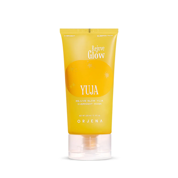 ORJENA Rejuve Glow Overnight Mask 100ml - YUJA  اورجينا ماسك ليلي يرطب البشرة ويغذيها ويعزز اشراقتها غني بمستخلص اليوزو