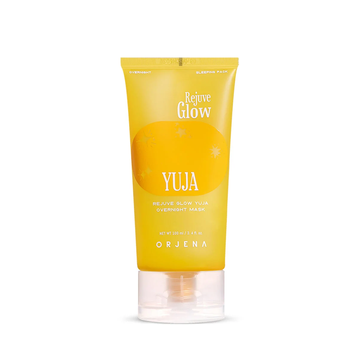 ORJENA Rejuve Glow Overnight Mask 100ml - YUJA  اورجينا ماسك ليلي يرطب البشرة ويغذيها ويعزز اشراقتها غني بمستخلص اليوزو
