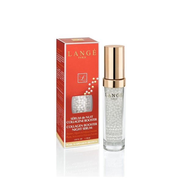 LANGE Collagen Booster Night Serum 30ml  لانجي سيروم ليلي مرطب يقلل مظهر الخطوط الدقيقة ويعزز نعومة البشرة