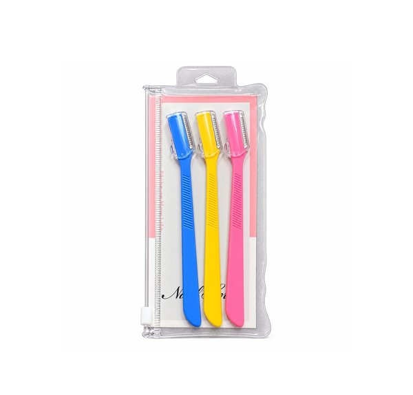 NAILIJIA EYEBROW TRIMMER 3pcs شفرات لإزالة شعر الوجه والحواجب