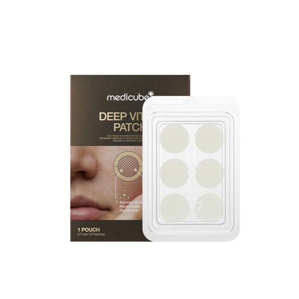 MEDICUBE Deep Vita C Patch (6 Paches)  ميديكيوب بادات الفيتامين سي الموضعية توحد لون البشرة 