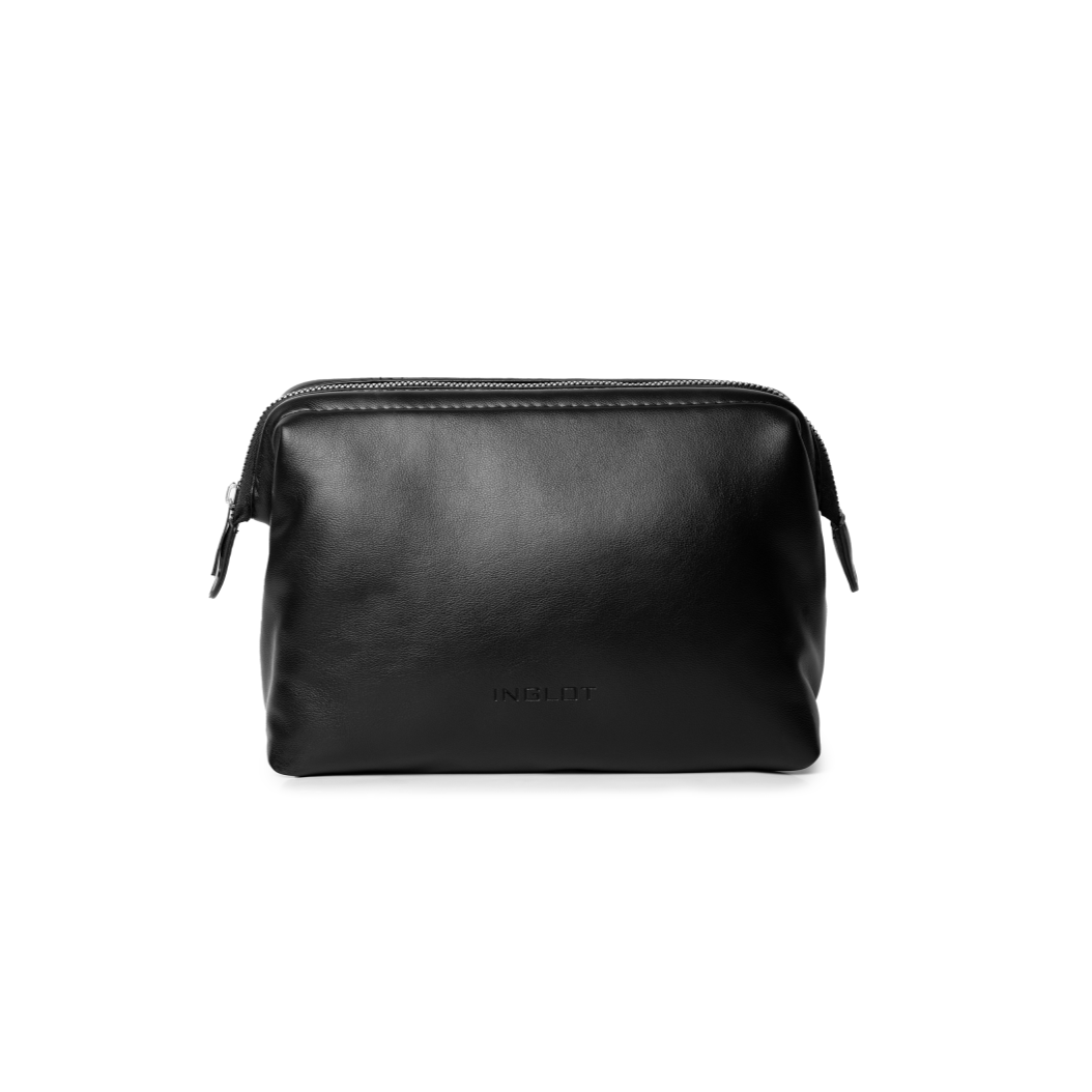 INGLOT MINIMALIST MAKEUP BAG BLACK انجلوت حقيبة مكياج باللون الاسود