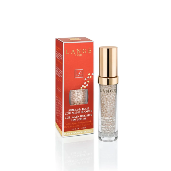 LANGE Collagen Booster Day Serum 30ml  لانجي سيروم نهاري مرطب للبشرة يحسن نعومتها ويمنحها مظهراً منتعشاً وأكثر امتلاءً