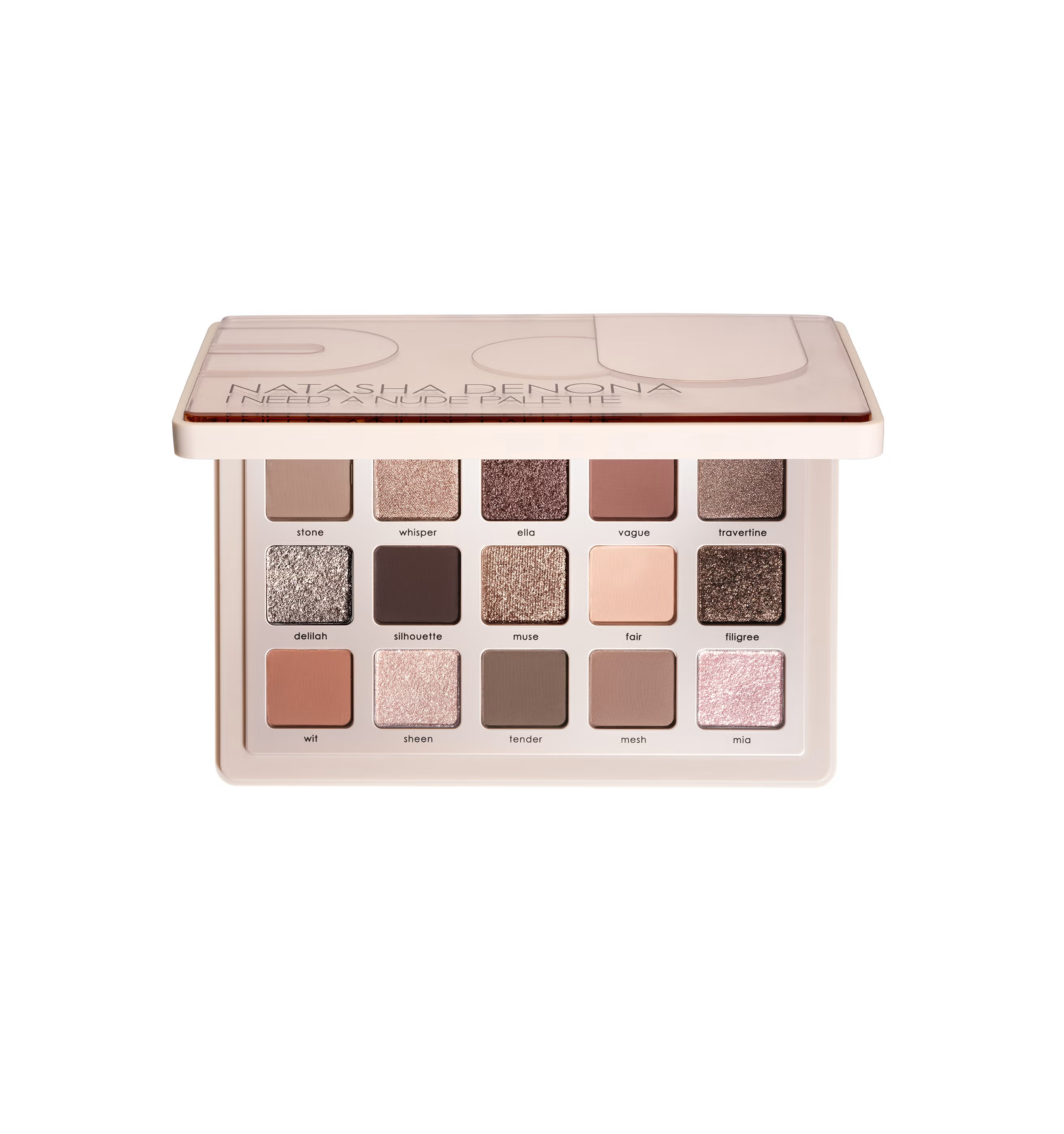 NATASHA Denona I Need A Nude Palette Eyeshadow Palette 18g ناتاشا لوحة باليت ضلال العيون بدرجات محايدة ومطفية ومعدنية