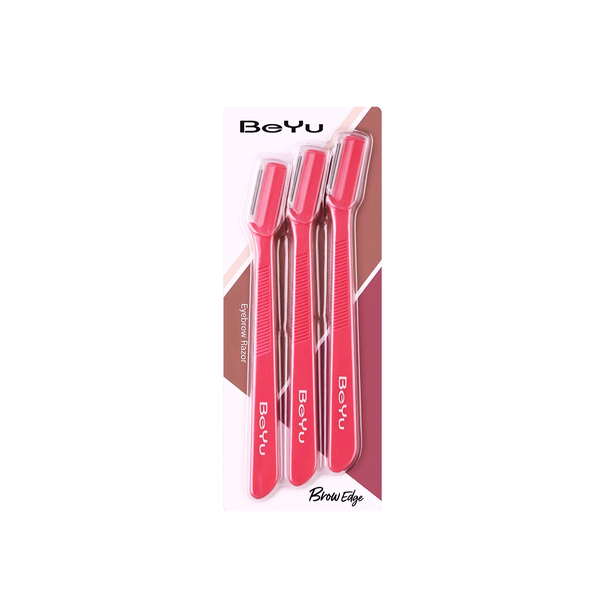 BEYU Eyebrow Edge Razors (3 pcs) بيو شفرات للحواجب